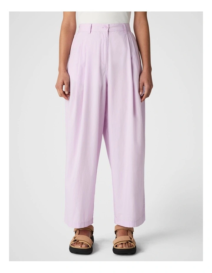 Pleated Pant in Light Pink image 1