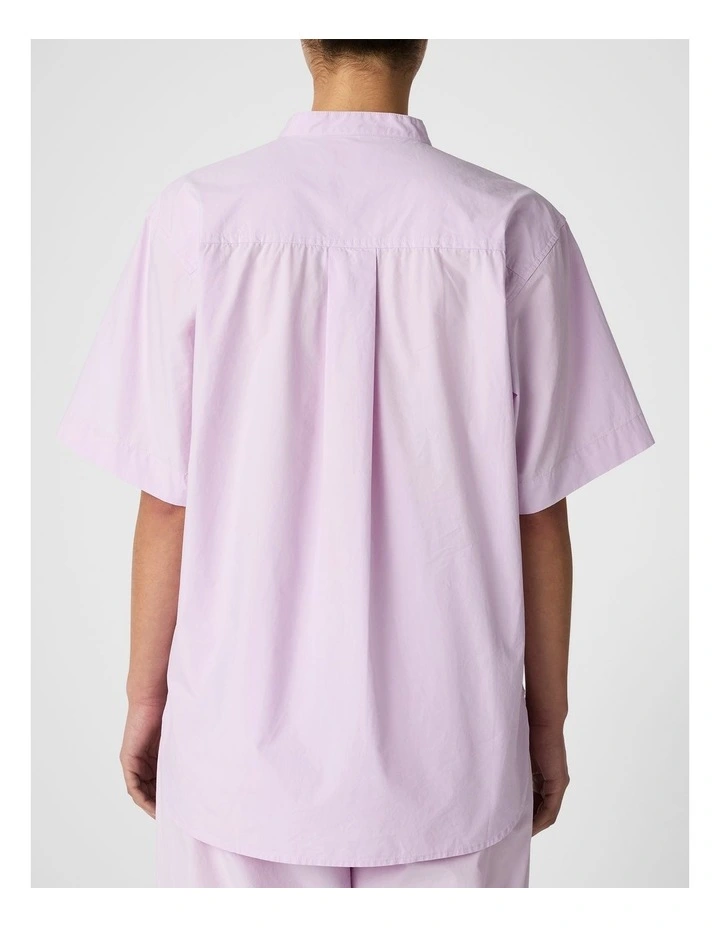 Tie Pocket Shirt in Light Pink image 2