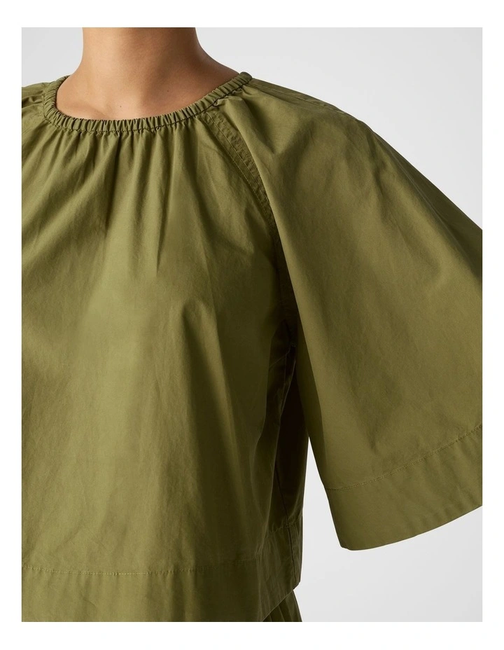Tunic Top in Olive image 4