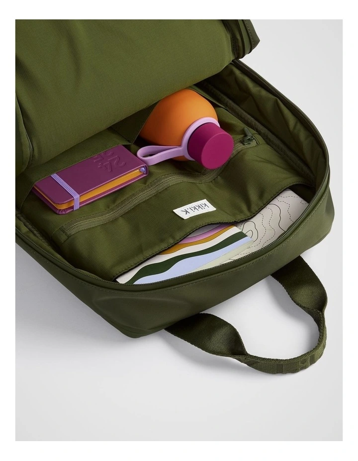 Go Series Backpack in Olive image 4