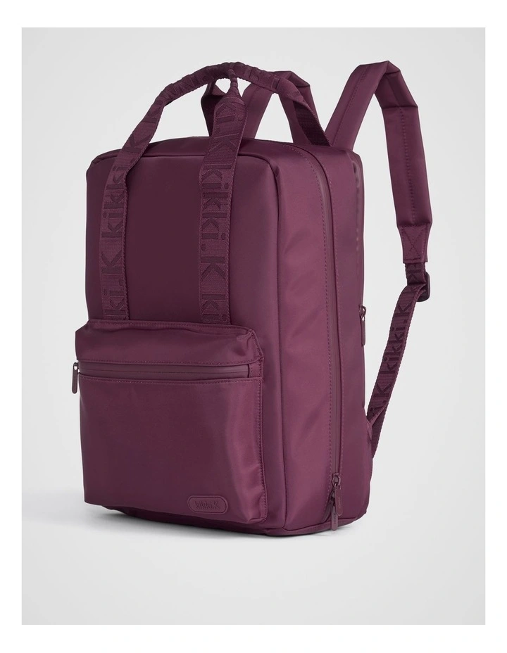 Go Series Backpack in Plum image 3