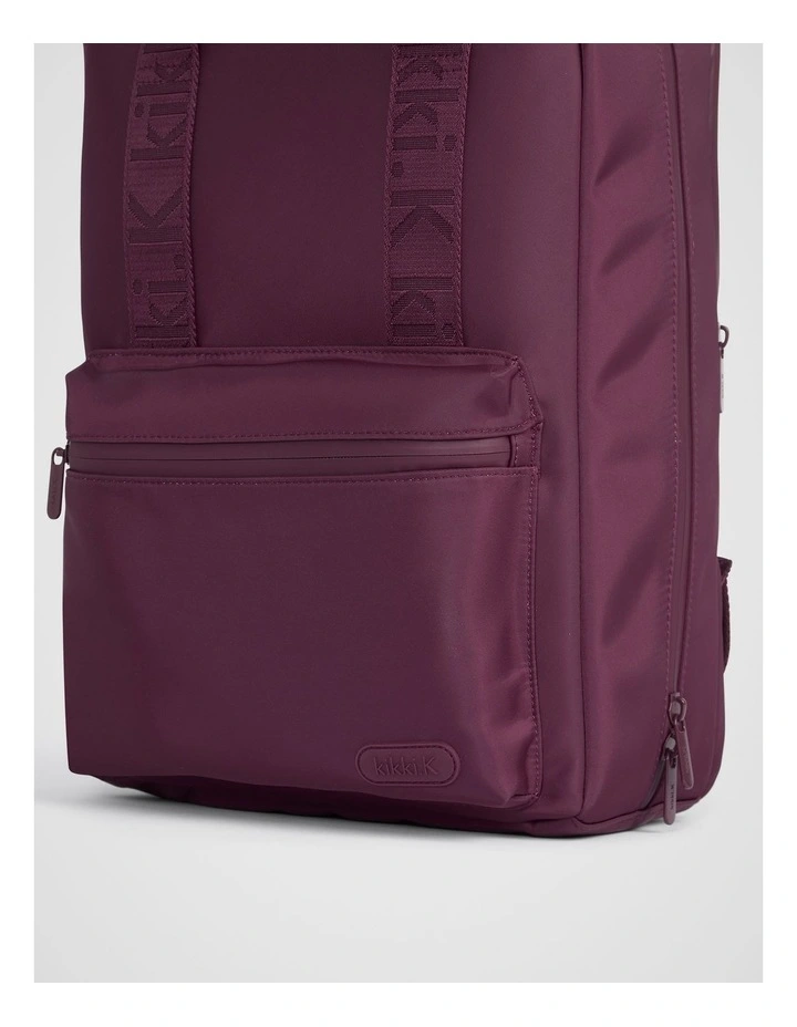 Go Series Backpack in Plum image 4