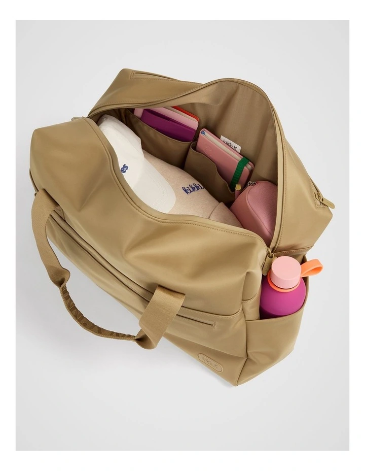 Go Series Overnight Bag in Camel image 3