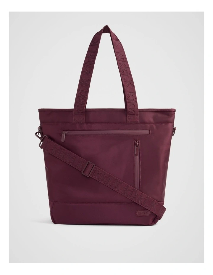 Go Series Tote in Plum image 2