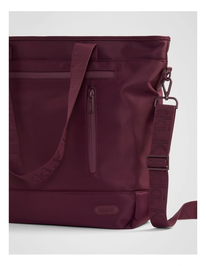 Go Series Tote in Plum image 3