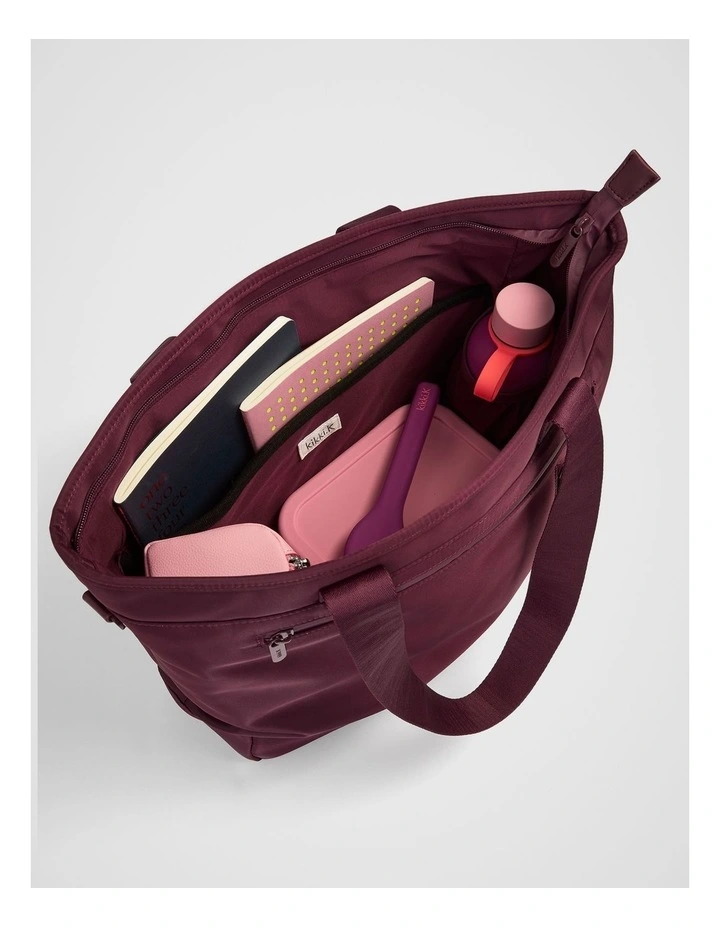 Go Series Tote in Plum image 5
