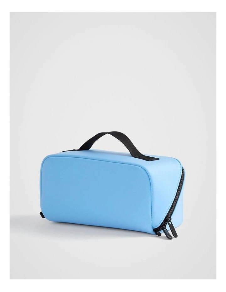 Neoprene Toiletry Pouch in Baby Blue image 2