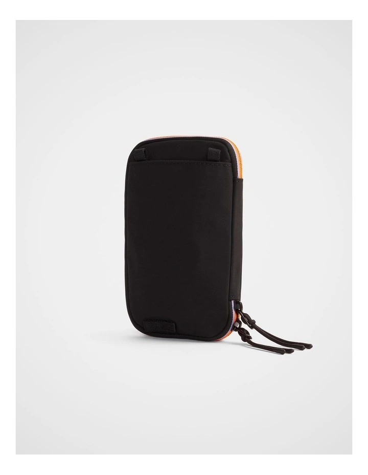 TREK. Phone Crossbody in Black image 3