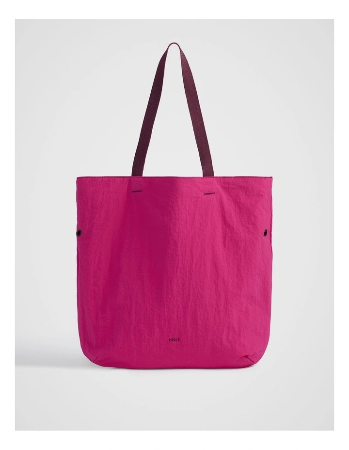 TREK. Reversible Tote in Plum image 2