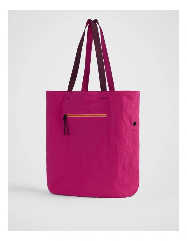TREK. Reversible Tote in Plum image 4