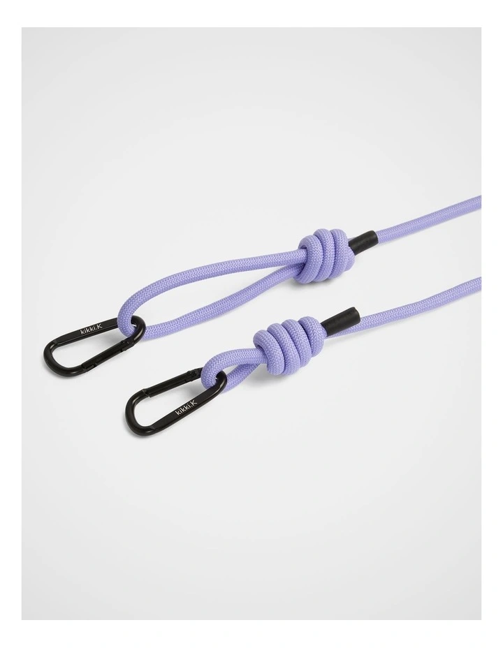 TREK. Rope Strap 8mm in Violet image 2