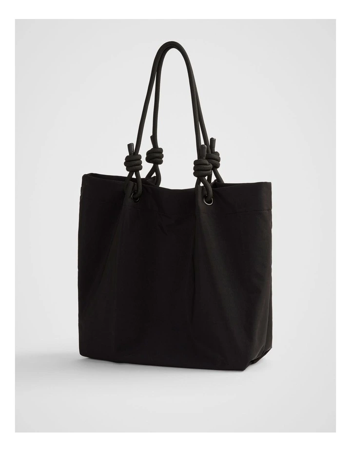 TREK. Tote Bag in Black image 2