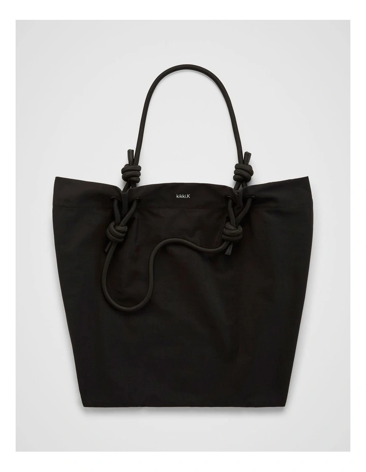 TREK. Tote Bag in Black image 6