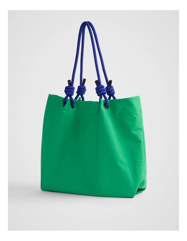 TREK. Tote Bag in Green image 2