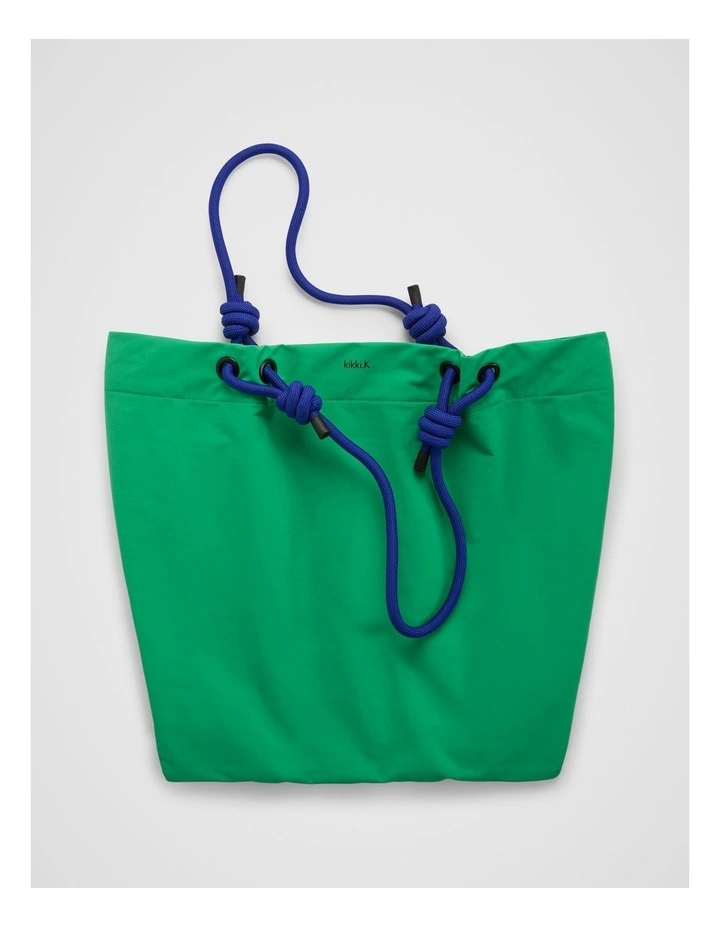 TREK. Tote Bag in Green image 6