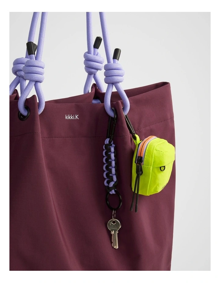 TREK. Tote Bag in Plum image 5