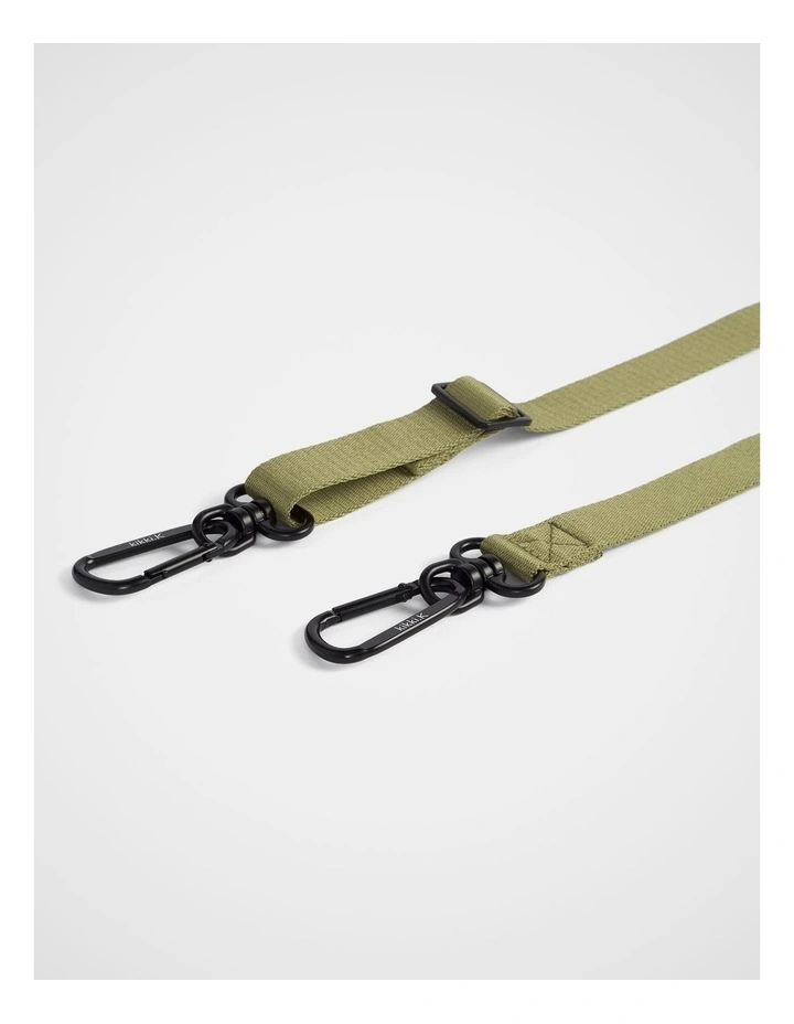 TREK. Webbing Strap 25mm in Moss image 2