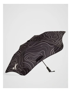 Blunt Metro X Kikki.K Umbrella in Black Topograph