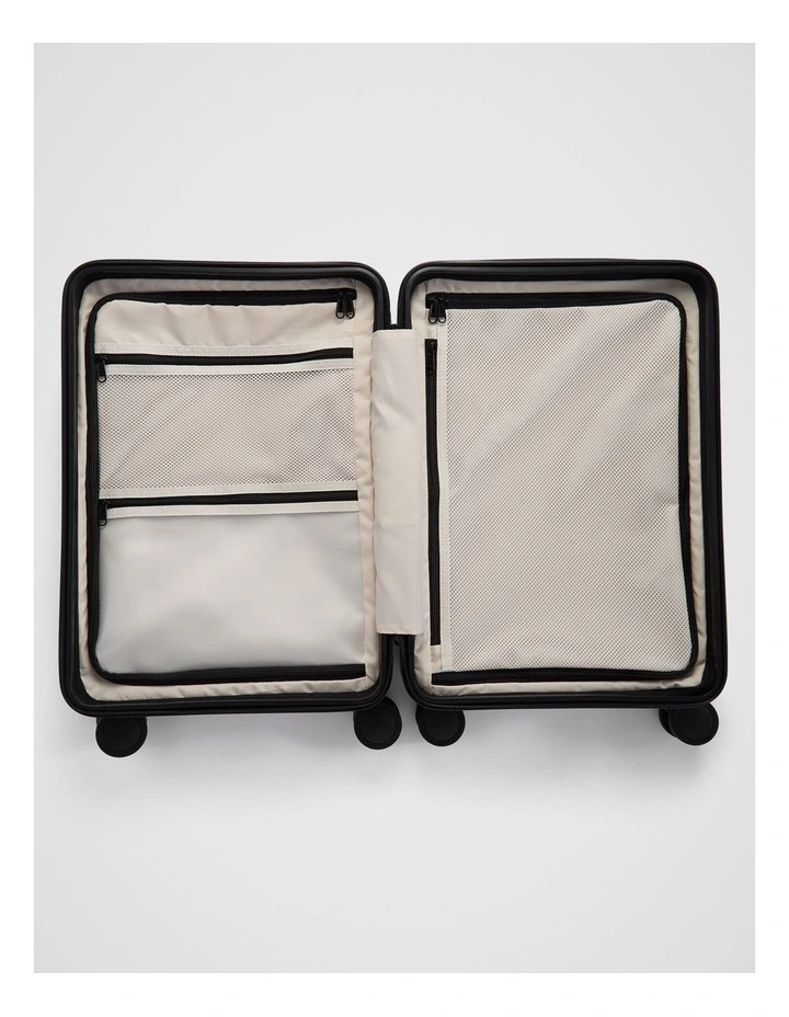 Carry-On Case Plus Suitcase in Black image 2