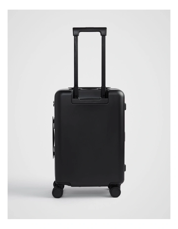 Carry-On Case Plus Suitcase in Black image 2