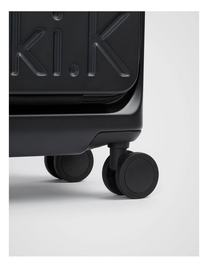 Carry-On Case Plus Suitcase in Black image 4