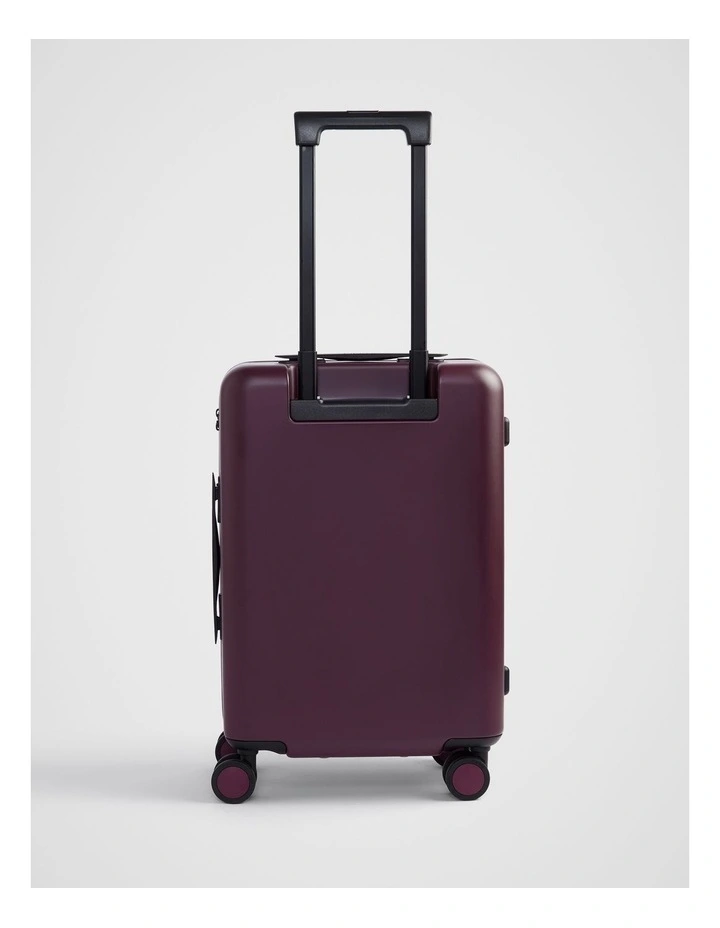 Carry-On Case Plus Suitcase in Plum image 2