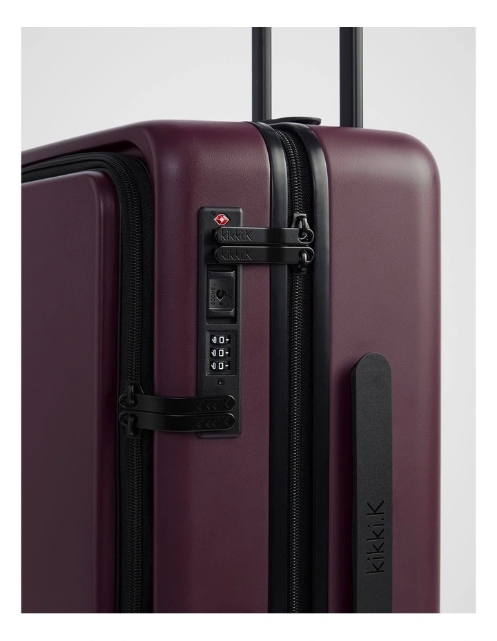 Carry-On Case Plus Suitcase in Plum image 5