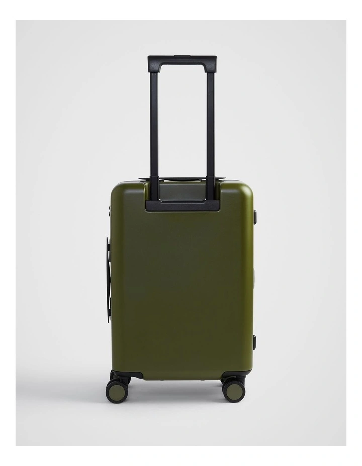 Carry-On Case Plus Suitcase in Olive image 2
