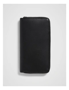 Continental Wallet in Black