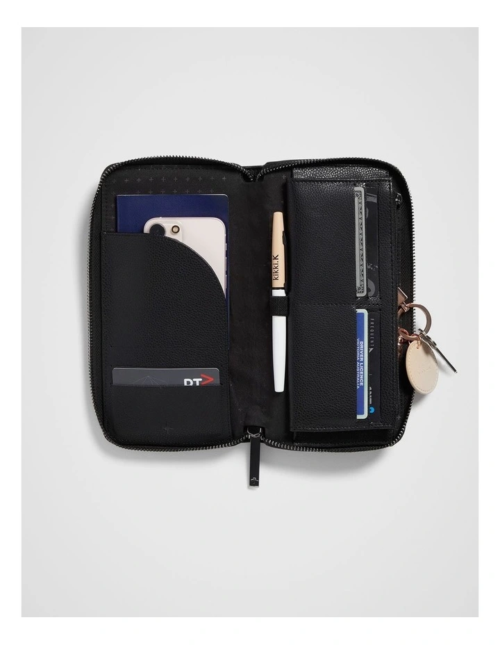 Continental Wallet in Black image 2