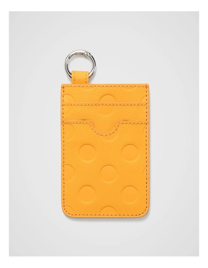 Dot Mini Card Wallet in Mandarin image 1