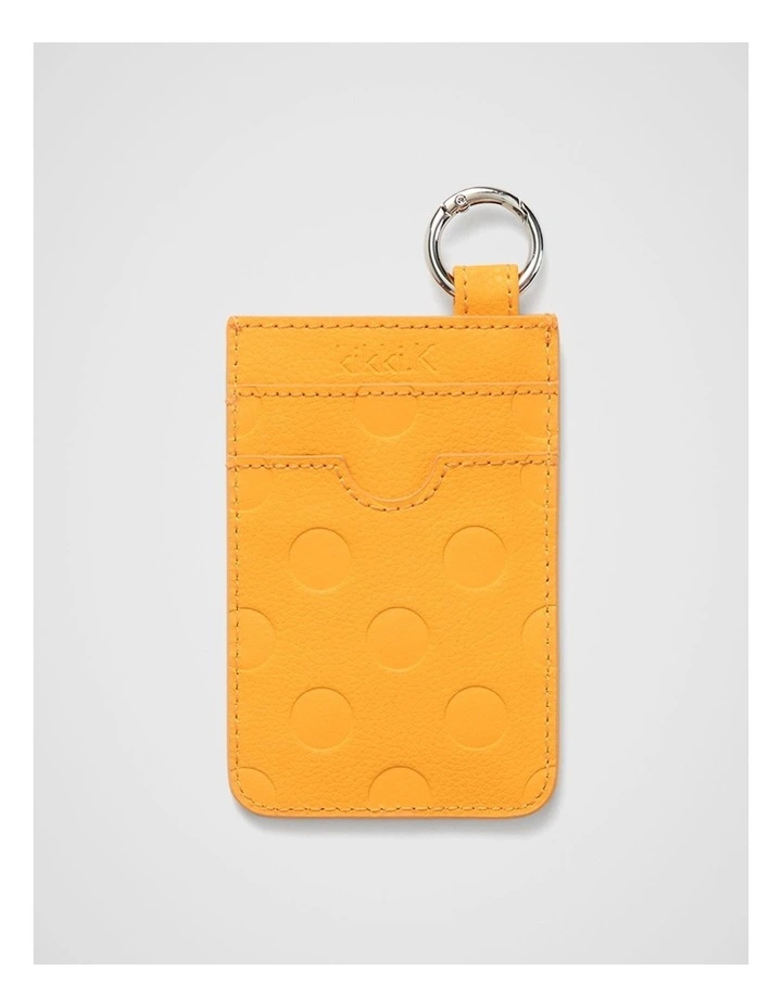 Dot Mini Card Wallet in Mandarin image 3