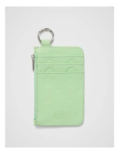 Dot Mini Purse in Matcha Green