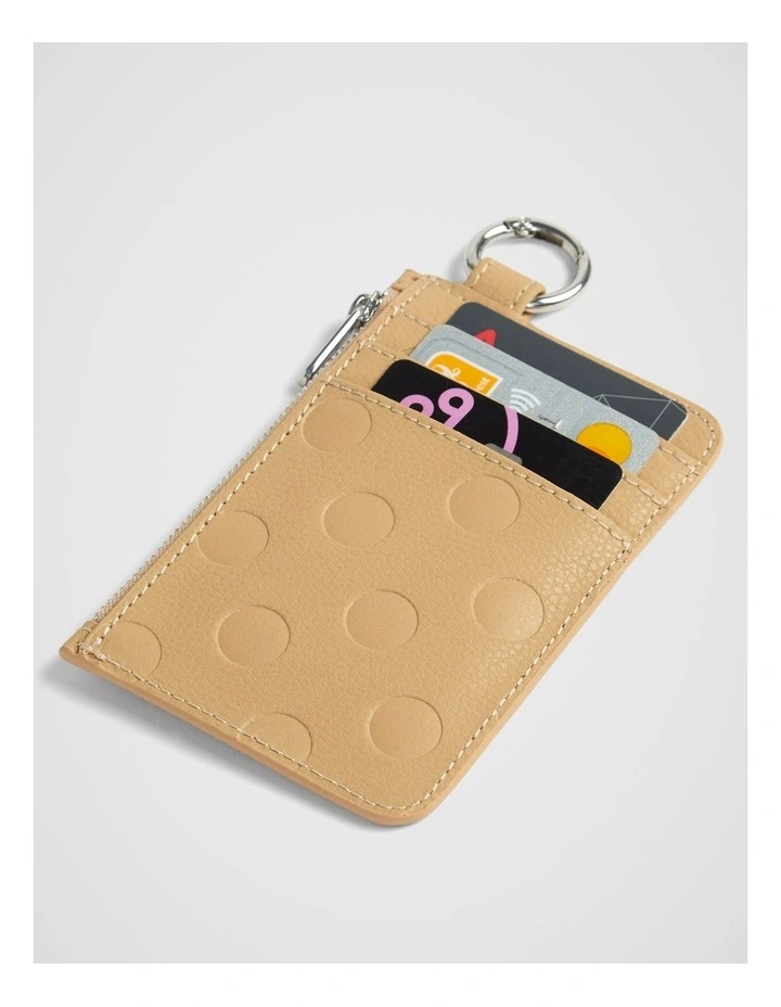 Dot Mini Purse in Camel image 2