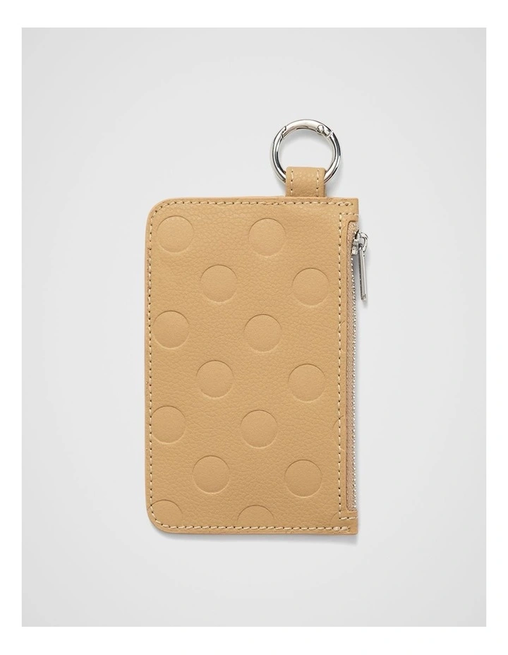 Dot Mini Purse in Camel image 3