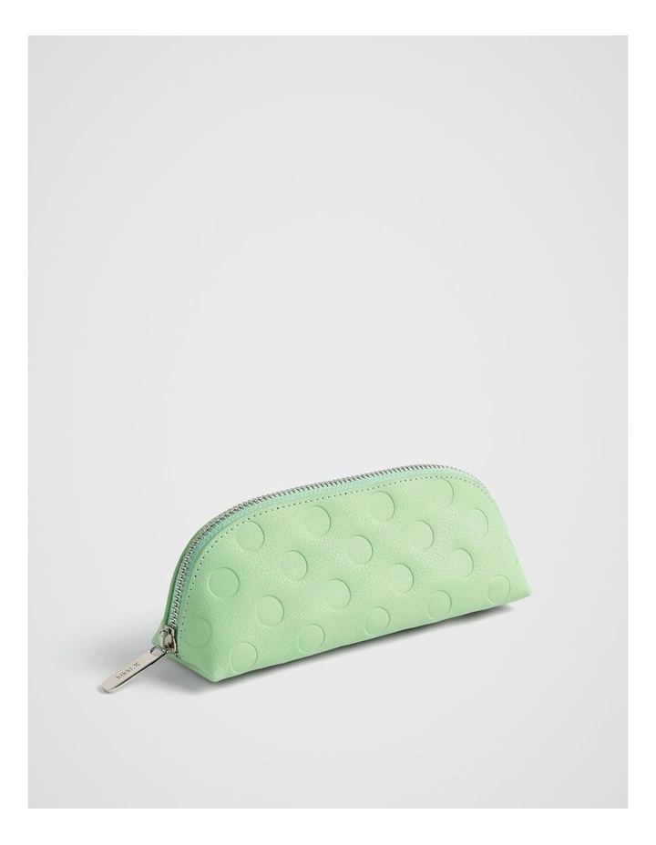 Dot Pouch Small in Matcha Green image 4