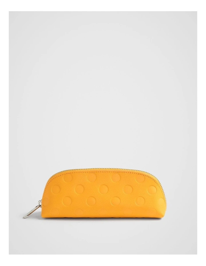 Dot Pouch Small in Orange image 1
