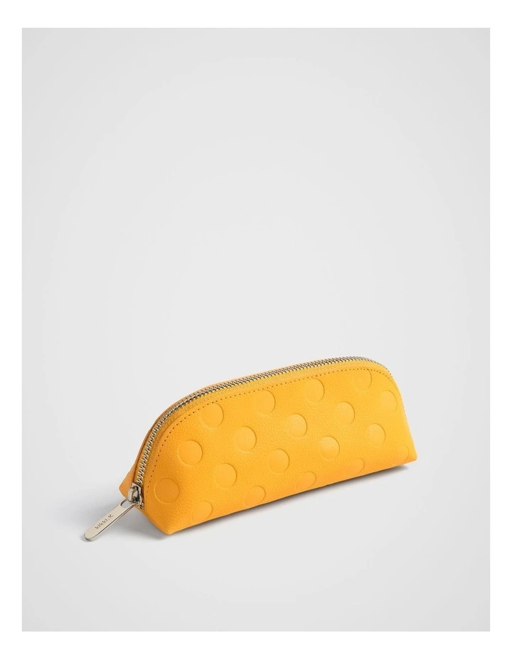 Dot Pouch Small in Orange image 4