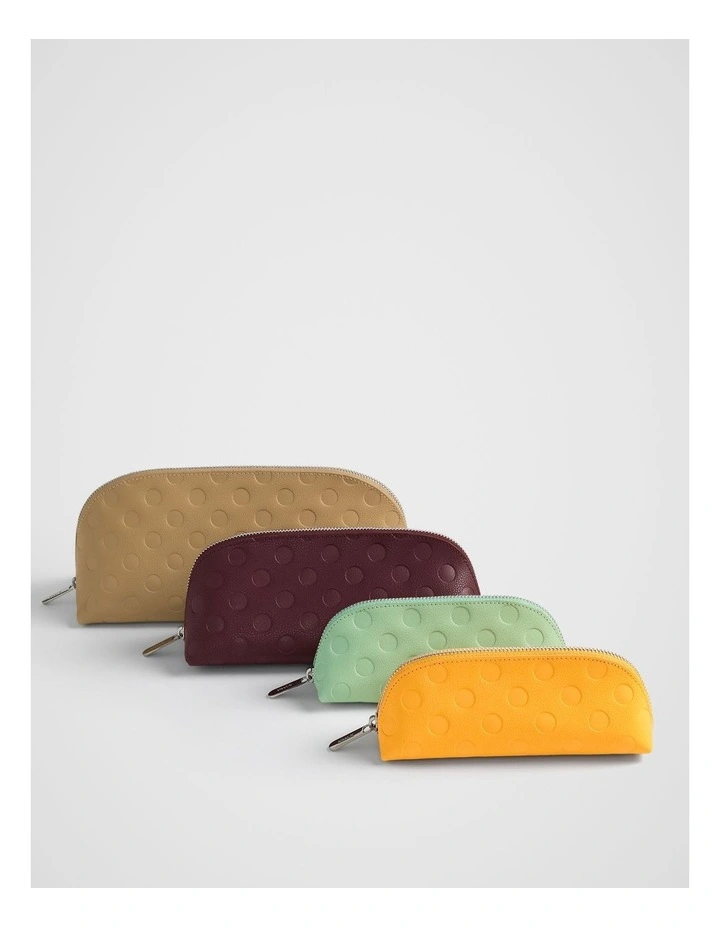 Dot Pouch Small in Orange image 5