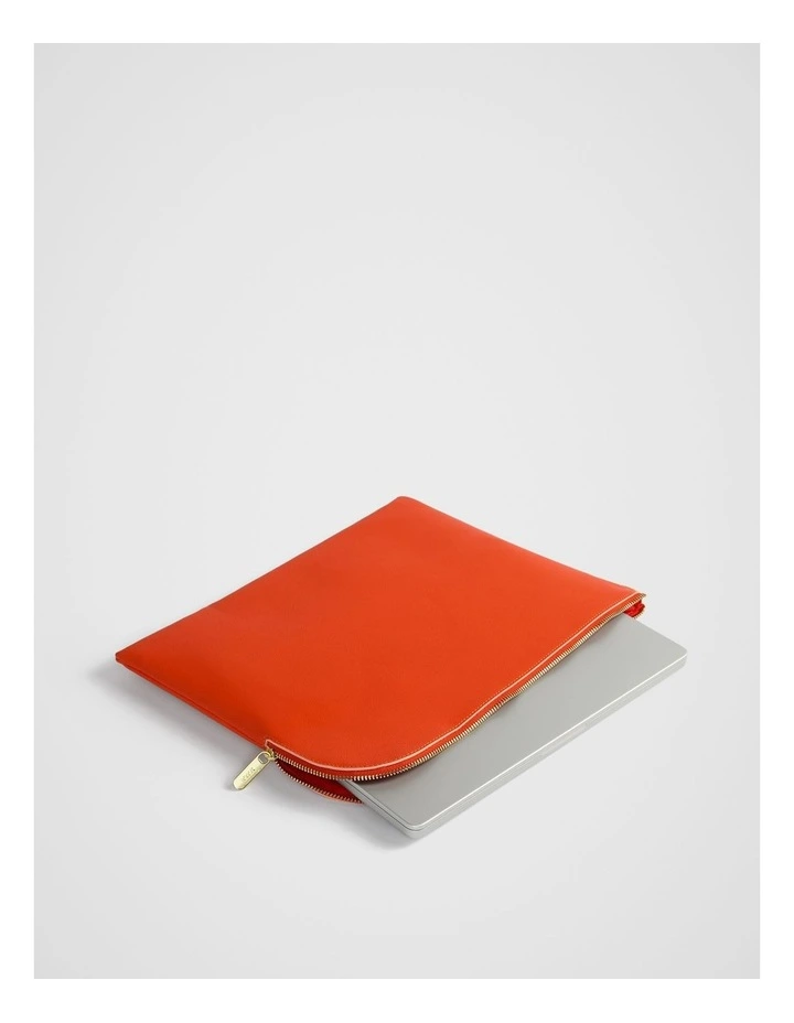 Envelope Laptop Satchel 13 Inch in Tangelo image 3