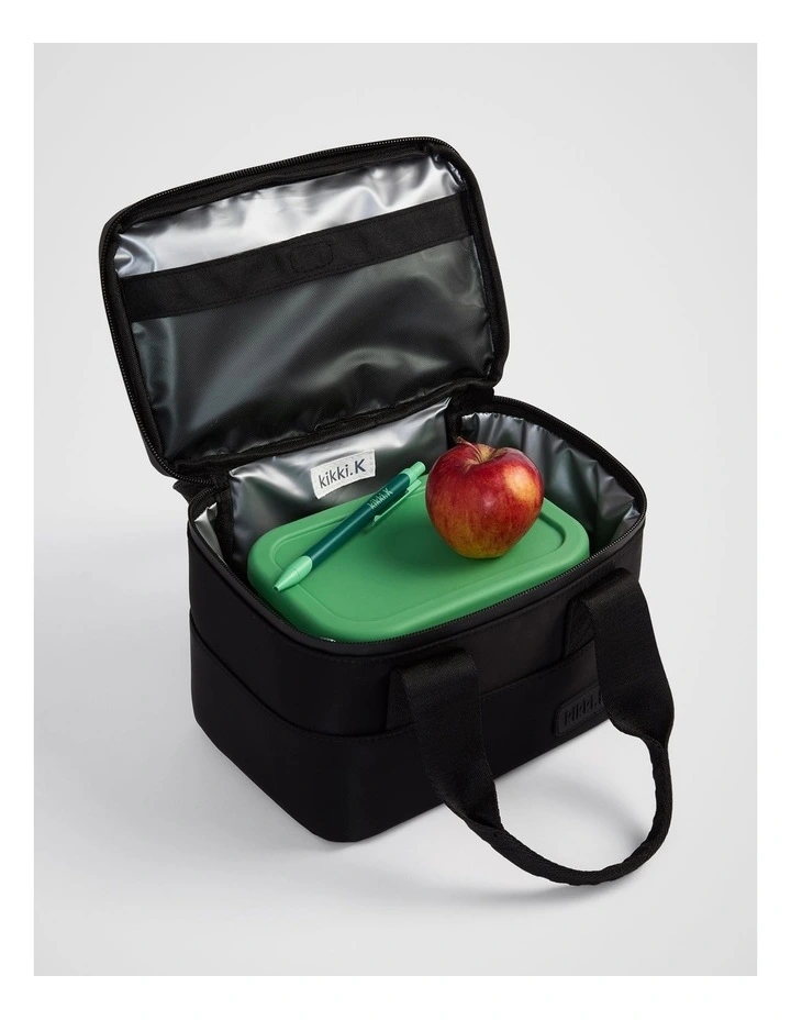 Go Series Lunch Bag in Black image 2