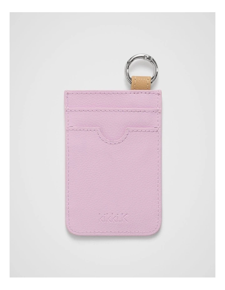 Mini Card Wallet Leather in Sugar Multi image 3