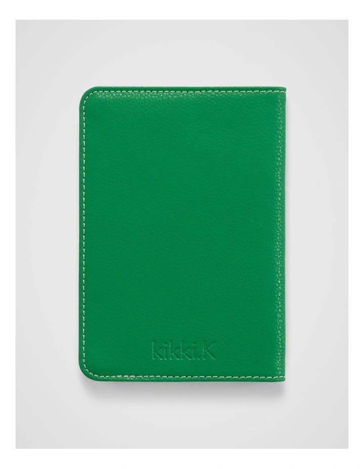 Passport Holder in Lawn Multi image 3