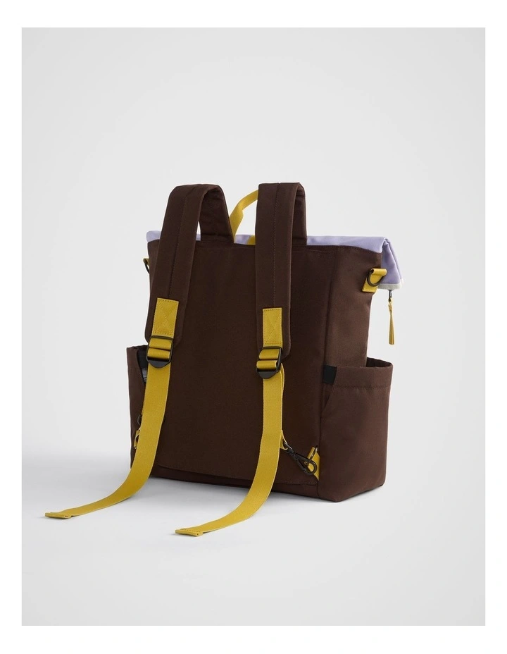 Play Convertible Backpack in Violet Multi image 3