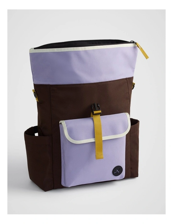Play Convertible Backpack in Violet Multi image 4