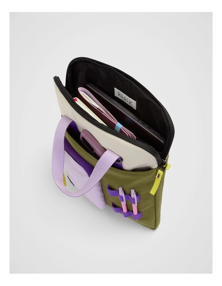 Play Laptop Bag in Fern Multi image 2