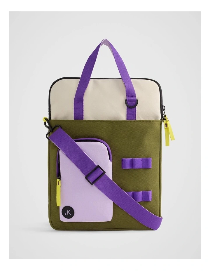 Play Laptop Bag in Fern Multi image 4