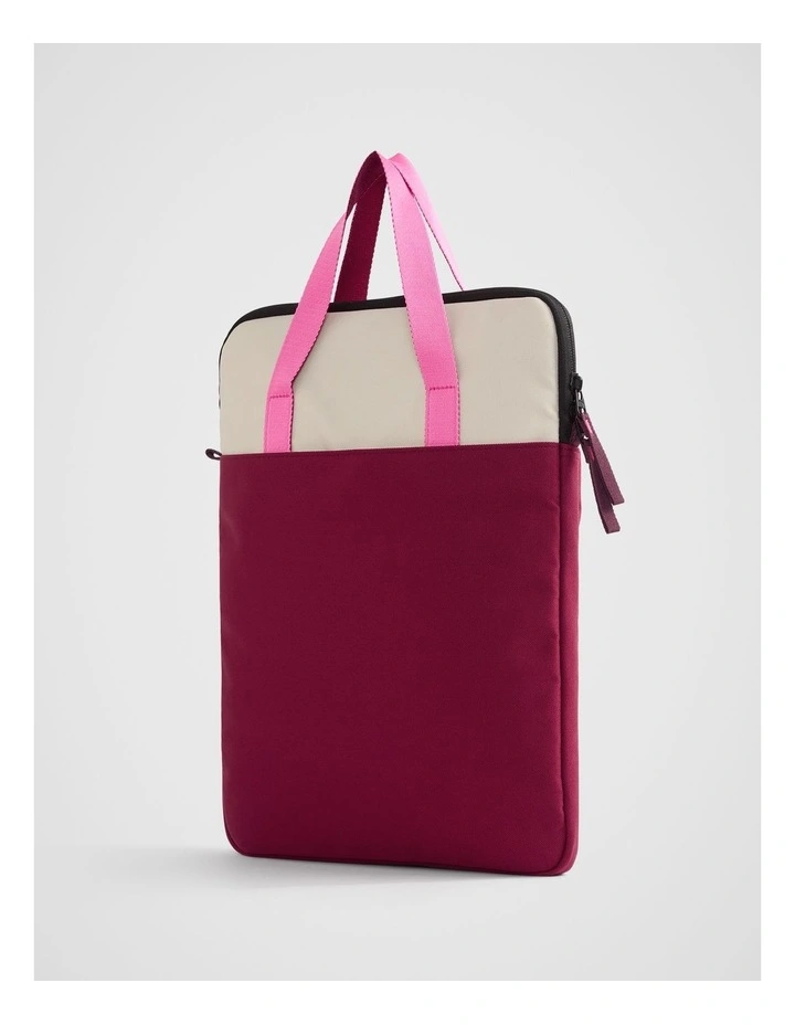 Play Laptop Bag in Berry Multi image 5