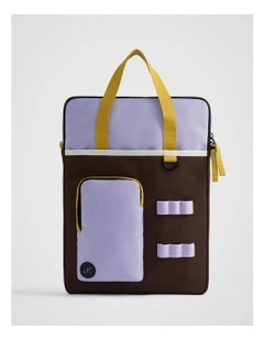 Play Laptop Bag in Violet Multi