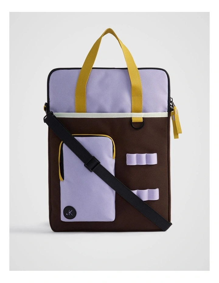 Play Laptop Bag in Violet Multi image 5